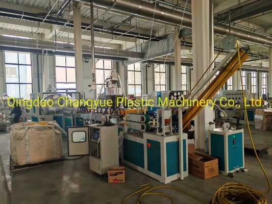 PVC Steel Wire Reinforced Pipe Production Line / Pipe Size 16-50 mm / 30-Day Refund Policy