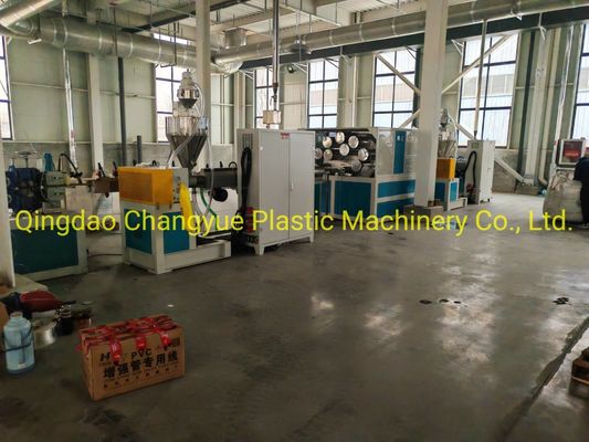 PVC Steel Wire Reinforced Pipe Production Line / Pipe Size 16-50 mm / 30-Day Refund Policy