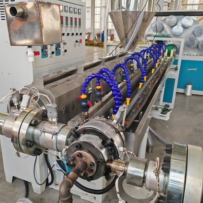 Extrusion Process PVC Fibre Reinforced Pipe Making Machine for Processing Large Pipes