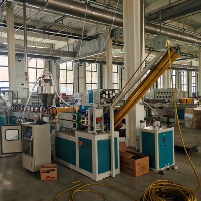 Extrusion Process PVC Fibre Reinforced Pipe Making Machine for Processing Large Pipes