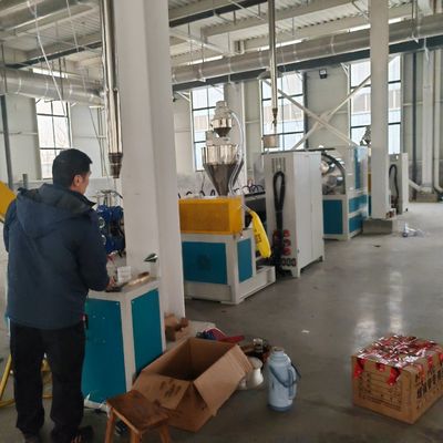 Extrusion Process PVC Fibre Reinforced Pipe Making Machine for Processing Large Pipes