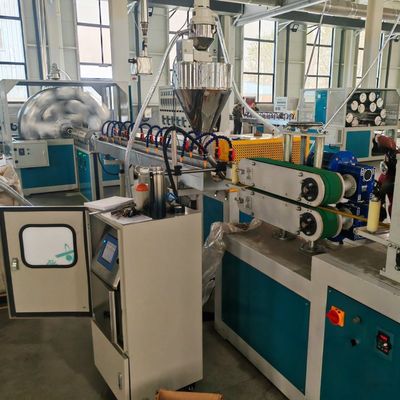 20*1.5*2.5m PVC Fibre Reinforced Pipe Making Machine with Deep Screw Channel Structure
