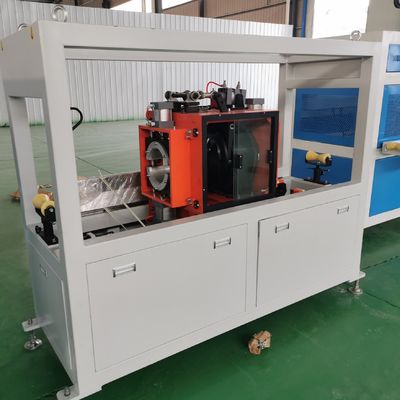 Conical Twin-Screw PVC Pipe Extruder Machine / UPVC Pipe Making Machine for Agricultural and Constructional Plumbing