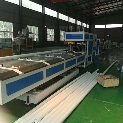 Conical Twin-Screw PVC Pipe Extruder Machine / UPVC Pipe Making Machine for Agricultural and Constructional Plumbing