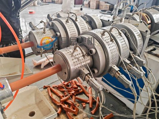 PIPE Plastic Pipe Extrusion Machine with Screw Diameter 50-120mm and 38CrMoAIA Barrel Material