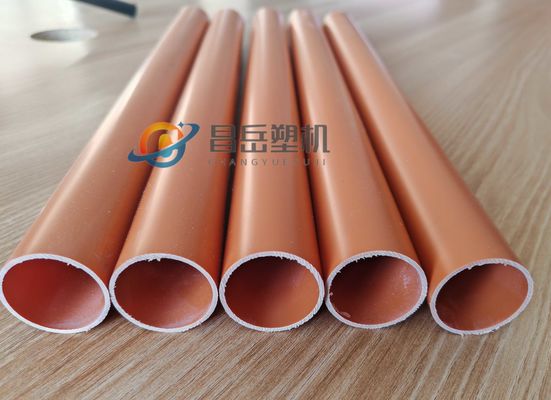 PIPE Plastic Pipe Extrusion Machine with Screw Diameter 50-120mm and 38CrMoAIA Barrel Material