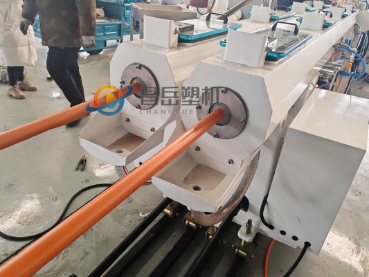 PIPE Plastic Pipe Extrusion Machine with Screw Diameter 50-120mm and 38CrMoAIA Barrel Material