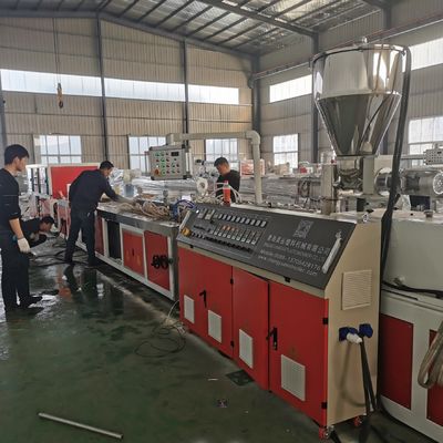 PVC Profile Extrusion Machine for PVC Door Frame with Automatic Temperature Controlling
