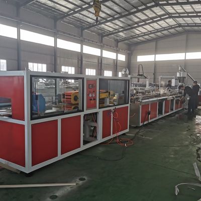 ABB / DELTA Inverter Plastic Profile Extrusion Machine for UPVC Window Door with High Precision