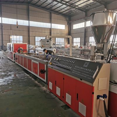 ABB / DELTA Inverter Plastic Profile Extrusion Machine for UPVC Window Door with High Precision