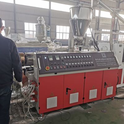 PE wood plastic decking profile Extrusion Machine for outdoor floor decking wall