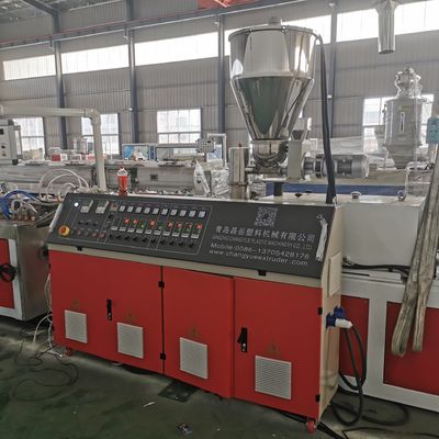 ABB / DELTA Inverter Plastic Profile Extrusion Machine for UPVC Window Door with High Precision