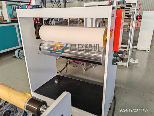 PP PE Sheet Extrusion Line with Three-Roller Calendar for Plastic Board Machine