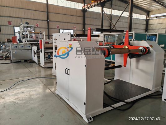 Single / Multi Board Layers pp ps thermoforming roll sheet extrusion Machine with Full Intermeshing Engagement System and ABB/Delta Inverter