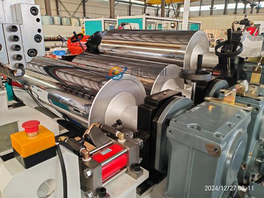 Single / Multi Board Layers pp ps thermoforming roll sheet extrusion Machine with Full Intermeshing Engagement System and ABB/Delta Inverter