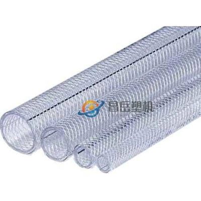 Durable PVC Soft Pipe Extrusion Machine with Terylene Fibre Network for High Pressure Gas Transportation