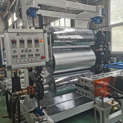 CE Certified PVC Roof Tile Production Line With PMMA/ASA Glazing For Long-Lasting And Attractive Roofing Solutions