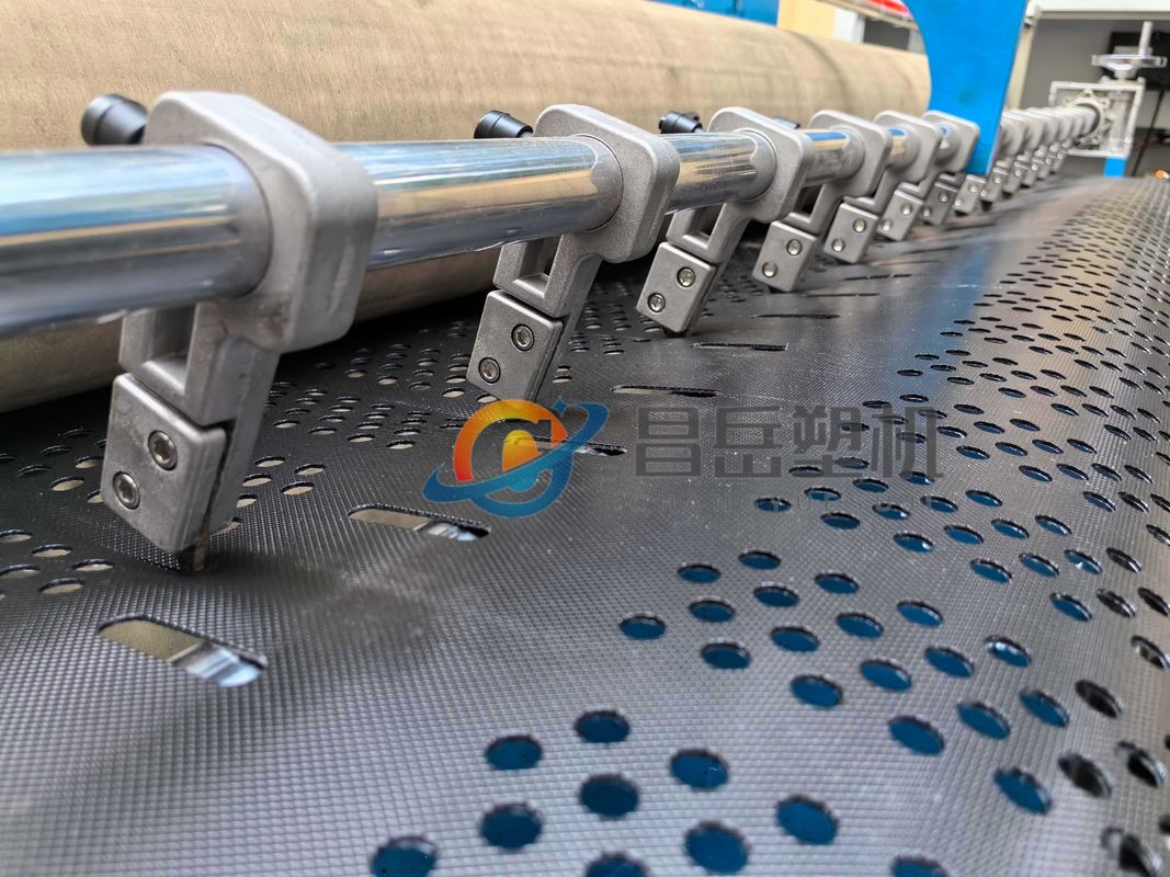 PLC Control System Geotextile Extrusion Machine in Customized Colour for Production