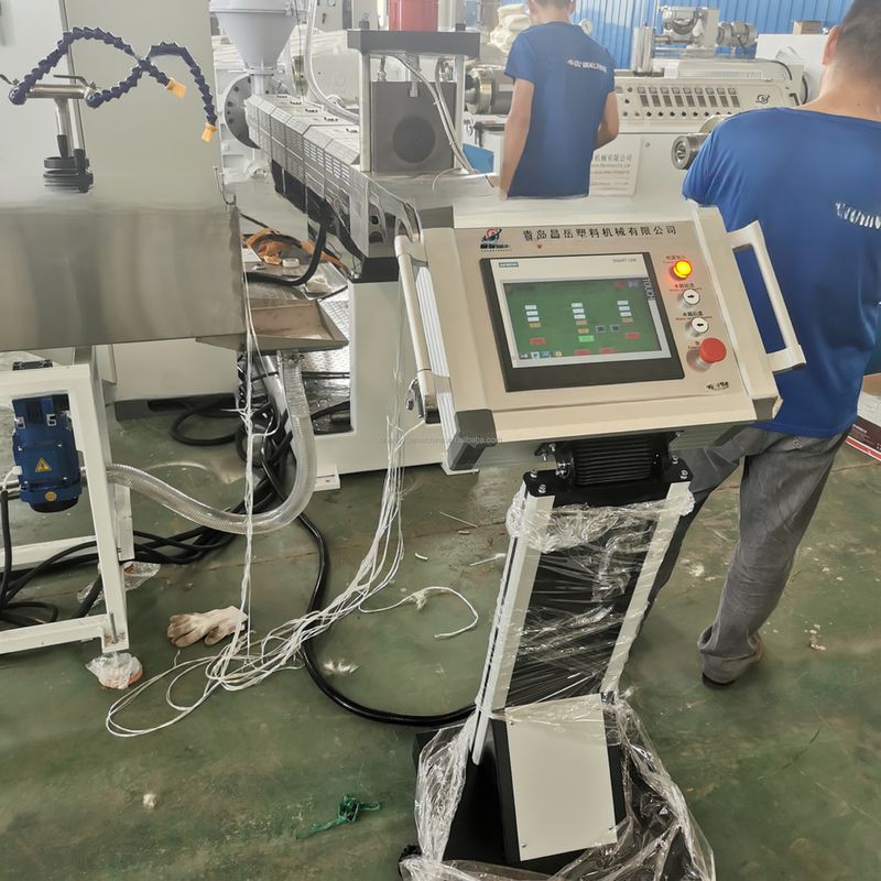 Customized PET/PE Fiber Geo Strap Production Extruder Machine Line for High-Strength Strapping Solutions