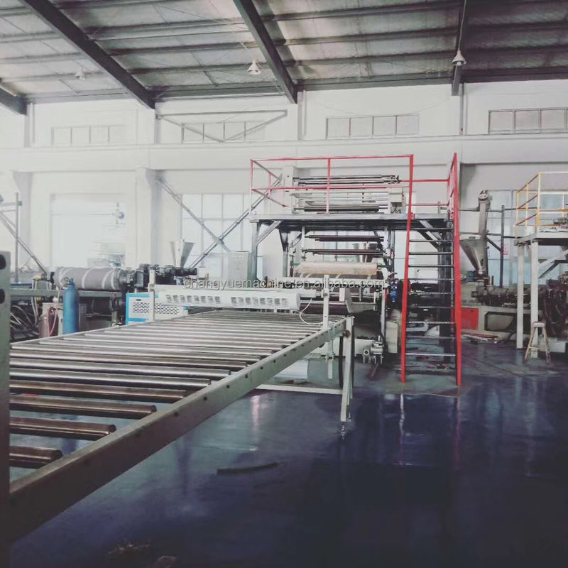 High Speed Extrusion Line Plastic Board Machine with Weg/Siemens Motor and 2-20 M / Min Speed