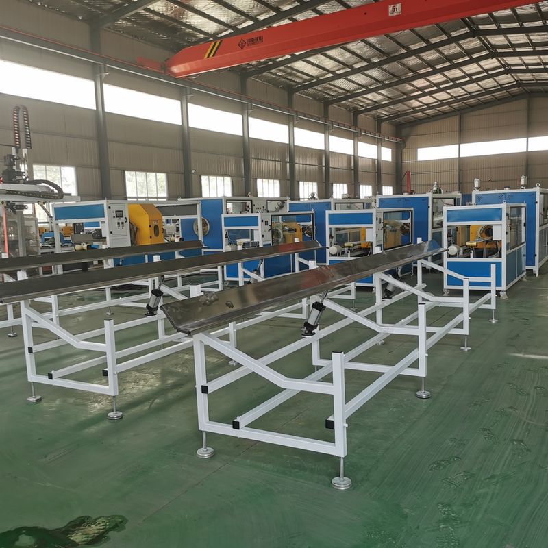 High Automation PPR Pipe Production Line 20-63mm Plastic Pipe Extrusion Machine with Co-extrusion Head and Low Energy Consumption