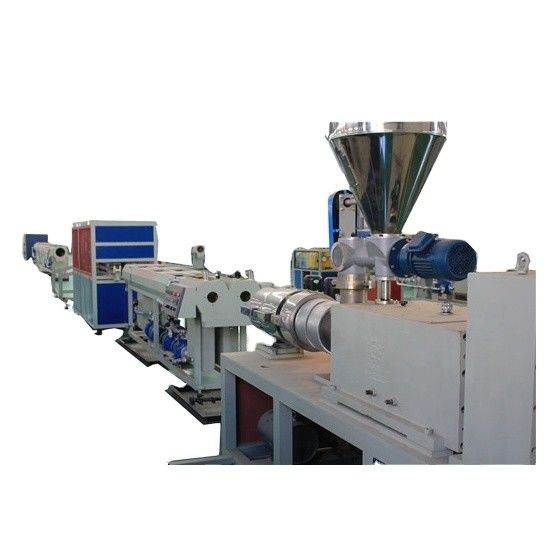 38CrMoALA Material Twin Conical Screw Extruder for Two Cavity PVC Pipe Production Line