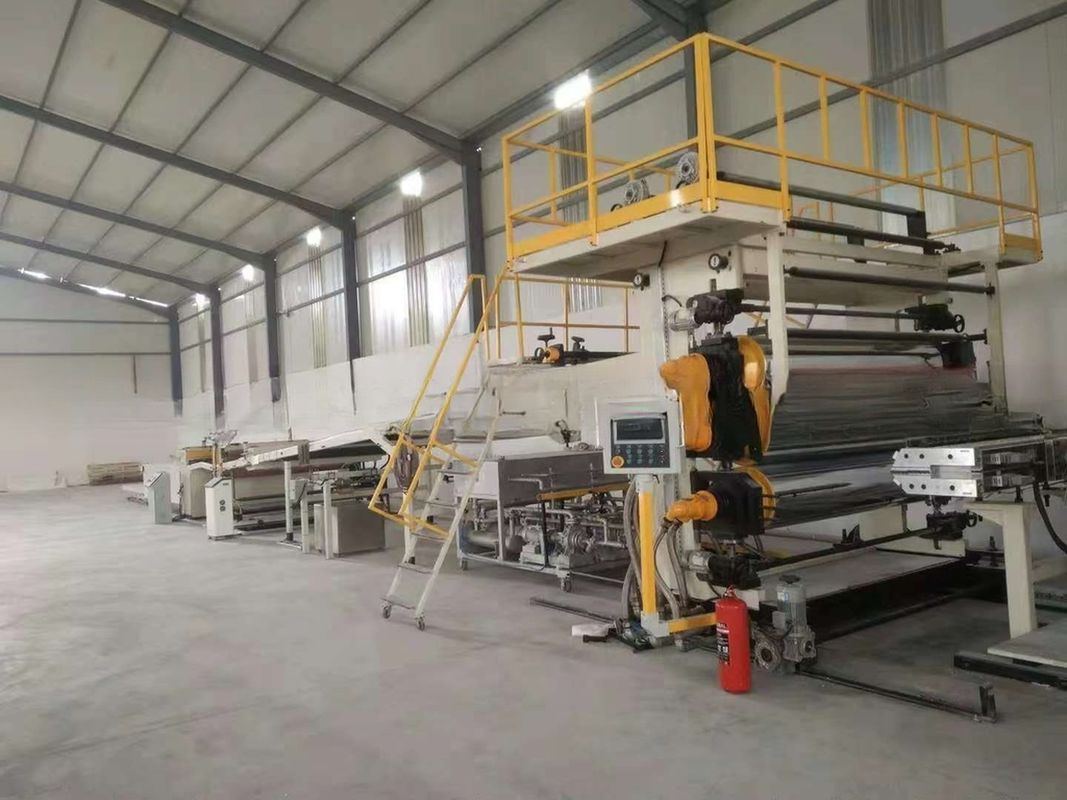 Customized PVC Sheet Production Line with Feeding Mode One Feed and Extruder Size SJSZ 80/156