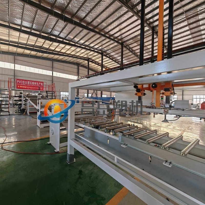 One Feed Customized PVC Production Line For Building Decoration