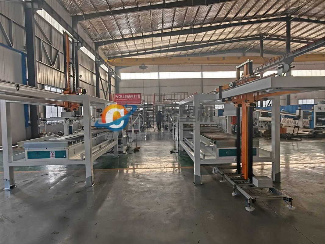 Automatic One Feed PVC Marble Sheet Machine for High Precision Production