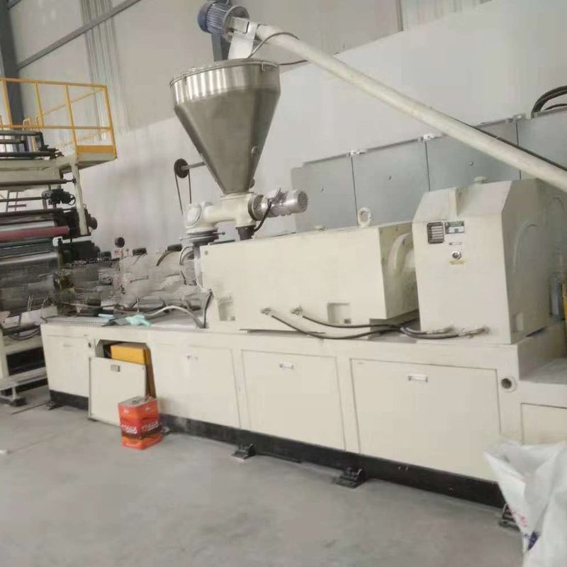 SJ90 Deep Screw Structure PE PP ABS Sheet Extruder Line for Your Benefit