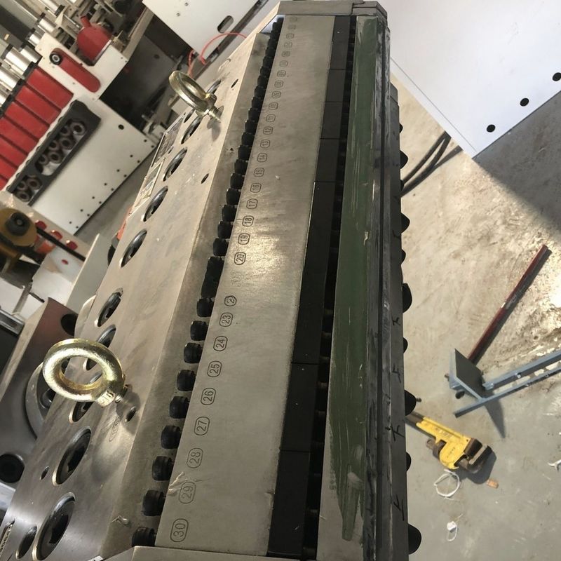 Newest High Speed One Feed Mode PP PE ABS PVC Sheet/Board Production Line 35*3.5*3.5m