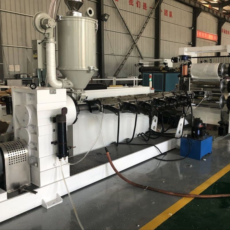PVC Artifical Marble Sheet Extruder Line Separate Type Extruder Assembly Structure