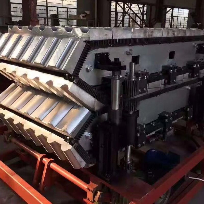 5mm Thick Recycled Plastic Extruder Corrugated Roof Tile PP Sheet Extrusion Machine