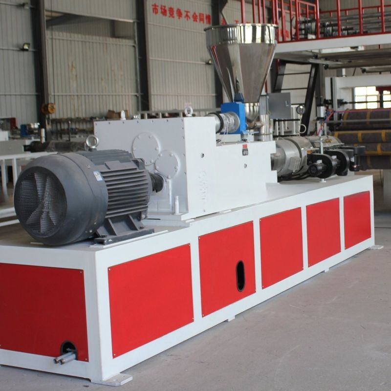 Double Screw PVC Marble Sheet Machine 1220*2440mm Marble Sheet Production Line