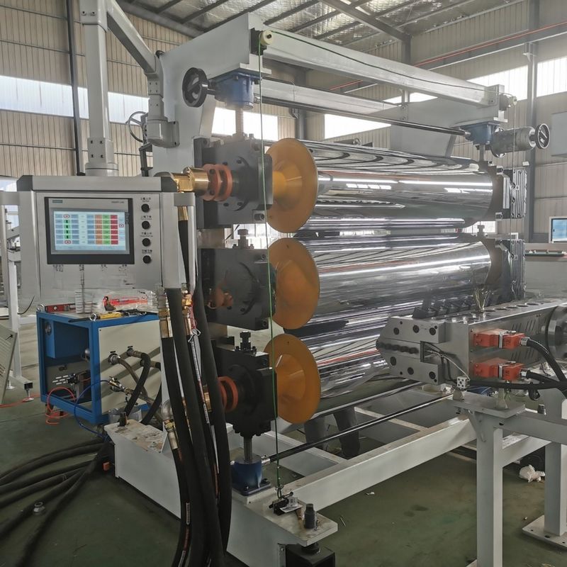 PP PS ABS Sheet Production Line for Thermoforming Exhaust and Customized Request