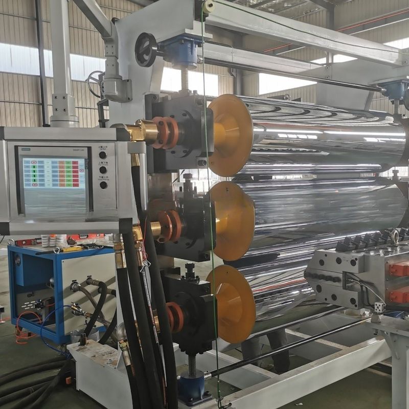 Twin-Screw Manufacturing Processing PP ABS PVC Sheet/Board Production Line with Screw