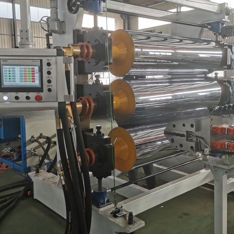 Separate Type Extruder PVC Edge Band Sheet Production Line with Assembly Structure