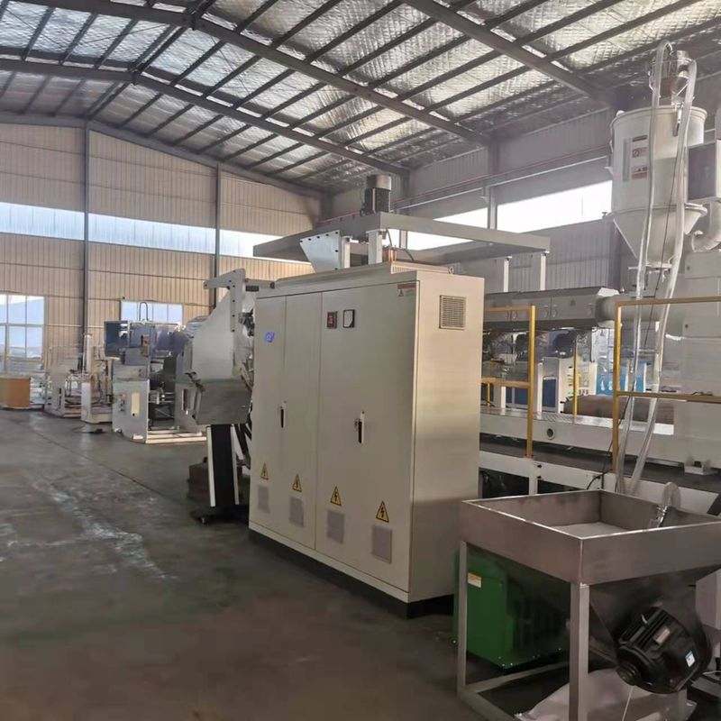 PP ABS PMMA Sheet/Board Production Line with Full Intermeshing Engagement System