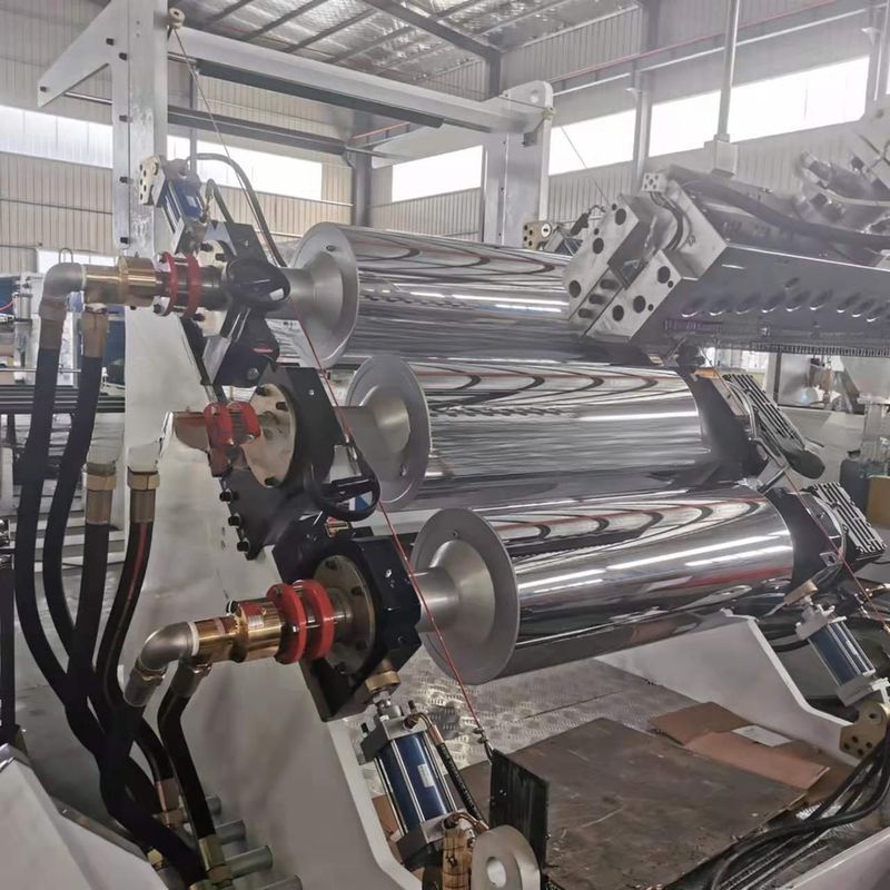 Twin-Screw Environmental-Friendly Rigid PP PE ABS Sheet/Board Production Line for Results
