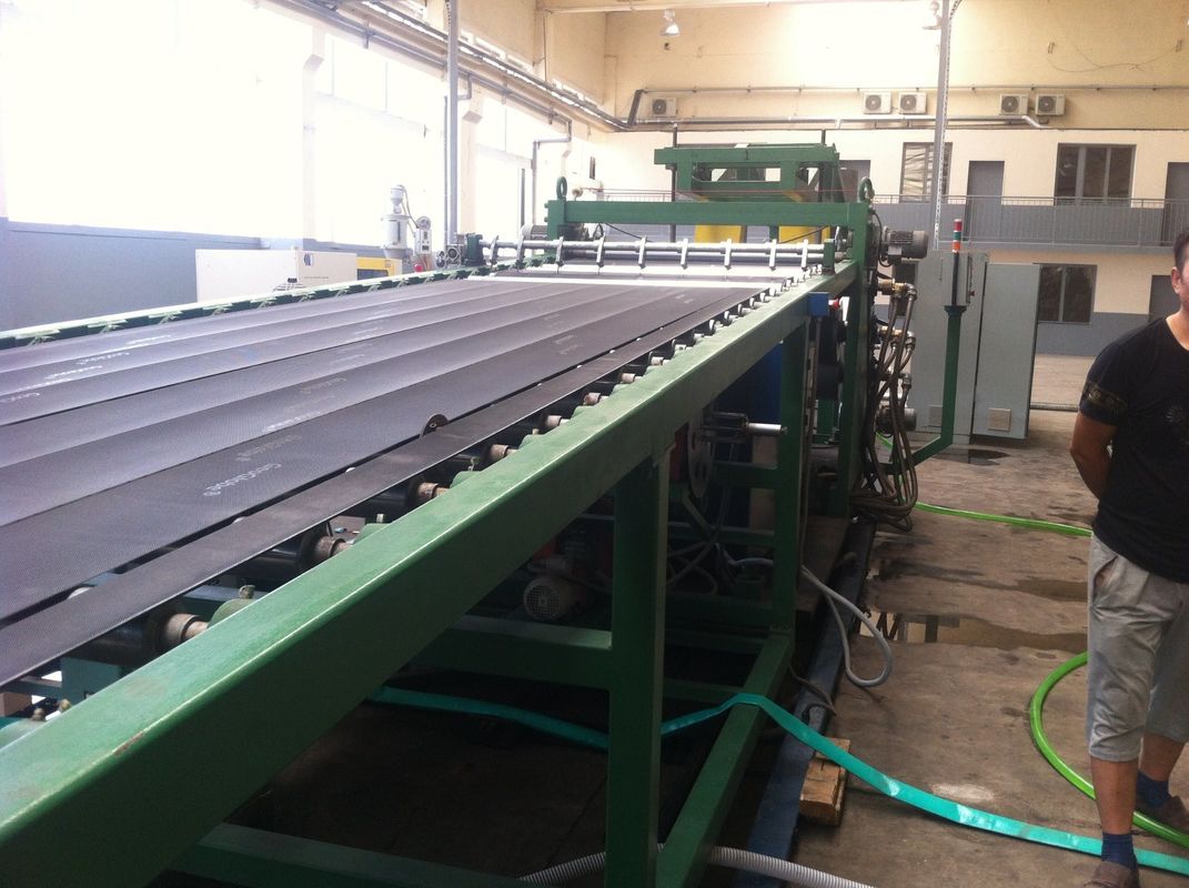 600mm-1500mm Width Geocell Production Line Single Screw Plastic Extruder