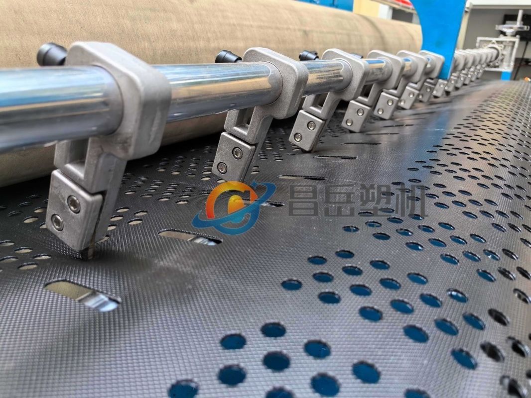 200Kw Geocell Production Line 1220mm Wide HDPE Sheet Extruders