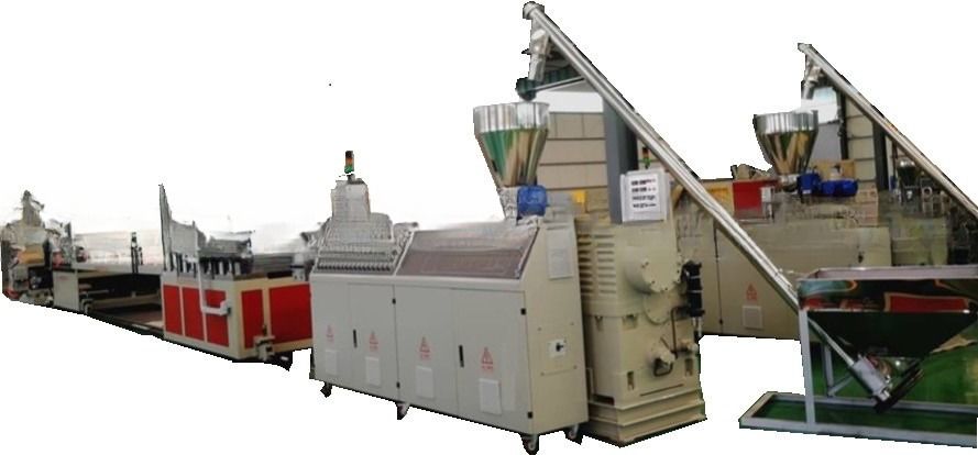 Celuka PVC Foam Board Production Line 350Kg/H WPC Board Extrusion Line