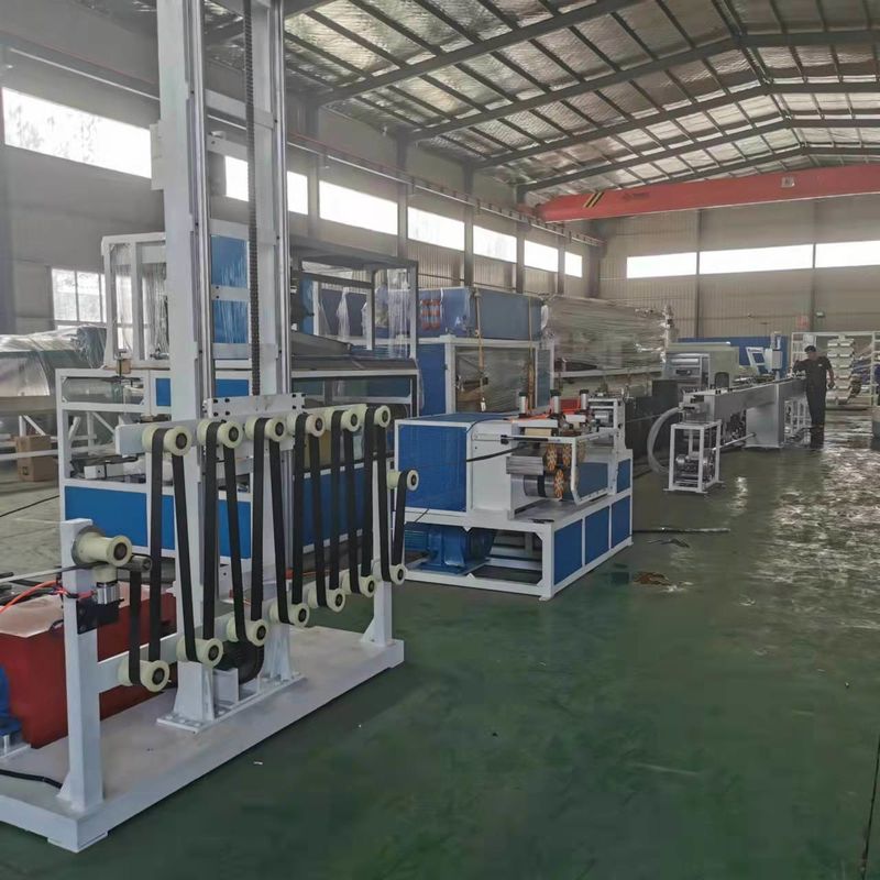 Tech Fiber Reinforced Geostrap Band Extrusion Production Line with 30-100 kN Strength