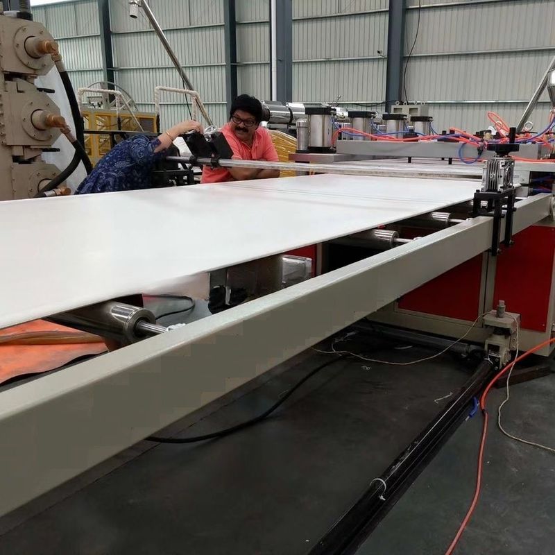 80/156 Screw Size One Feed PVC Foam Board Production Line with Standards