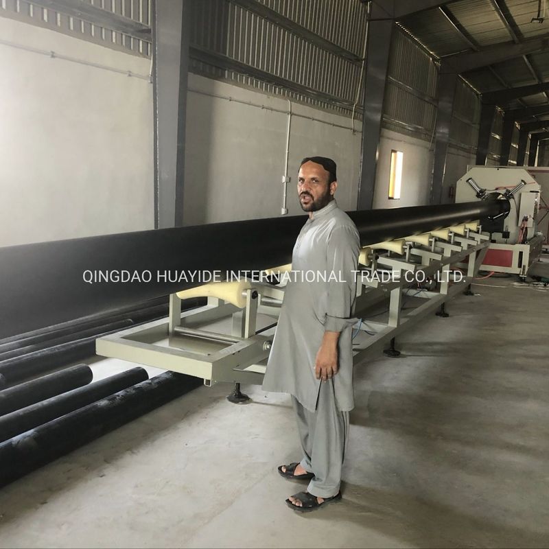 Deep Screw Channel Structure Separate Type Extruder Plastic PE Pipe Production Line