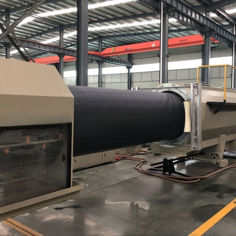 90mm-315mm HDPE Pipe Extrusion Machine 580kg/H HDPE Extrusion Line