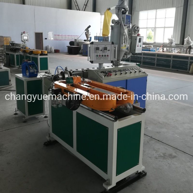 PE PVC Pipe Extruder Single Wall Corrugated Pipe Production Line
