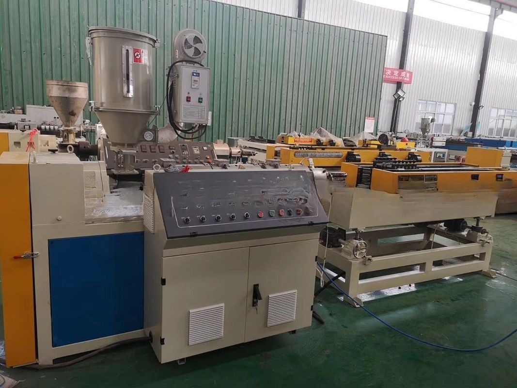 PP PE PA Corrugated Tube Extrusion Line SWC Plastic Pipe Production Line