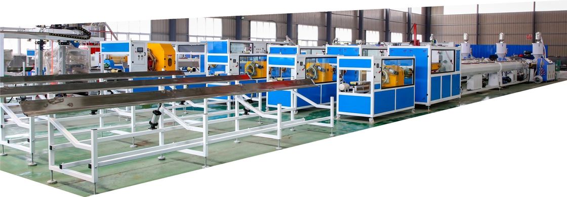 High Output HDPE Water Supply Pipe Extrusion Line for US Currency within 50-160 mm