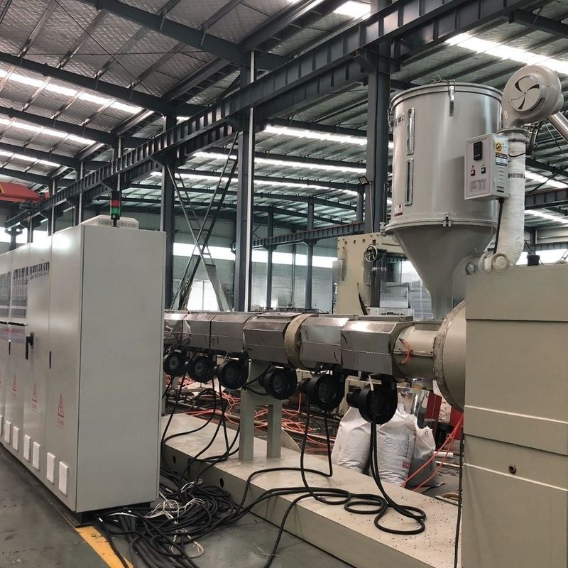 Highly Automated SJ65/38 PE Water Supply Pipe Production Line for Smooth Production